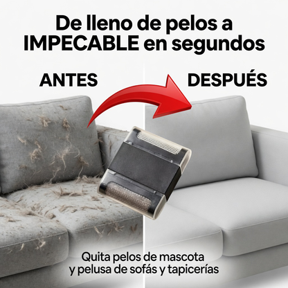 Mini Rodillo 2 en 1 Quitapelusa y Pelos de Mascota